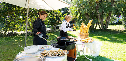 Antipasti matrimonio La Villa dei Principi